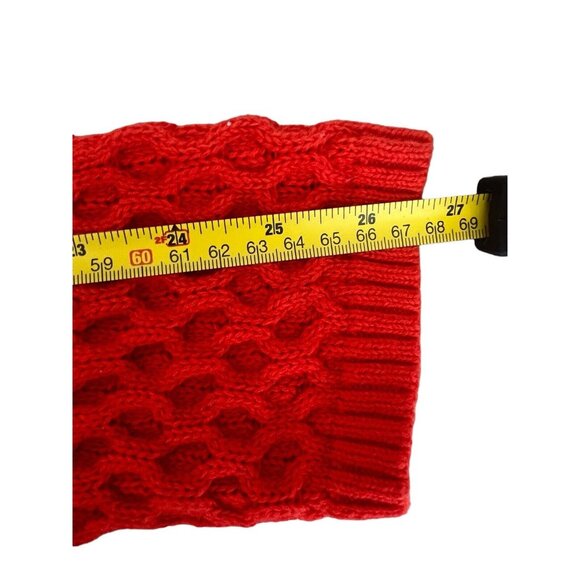 J Crew textured pullover Sweater, Red, Size XL - Picture 6 of 8